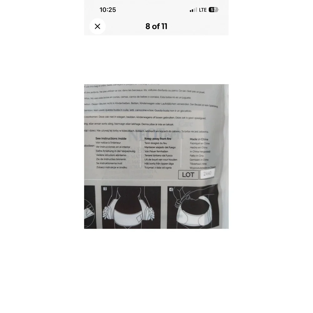 NEOTech Care NTC‎ T007 Maternity Belt, Black, Adjustable - Size XXL - New